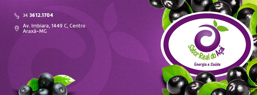 O sabor real do acai