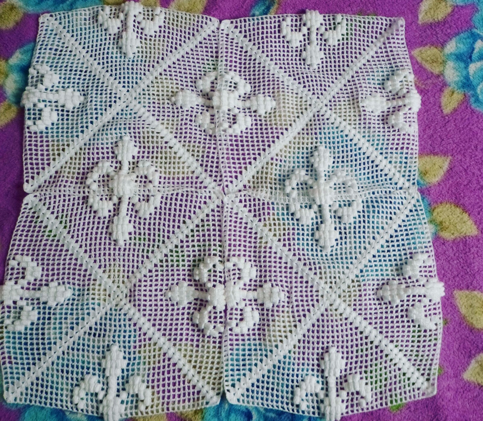 Colchas de Crochê Decorativas 