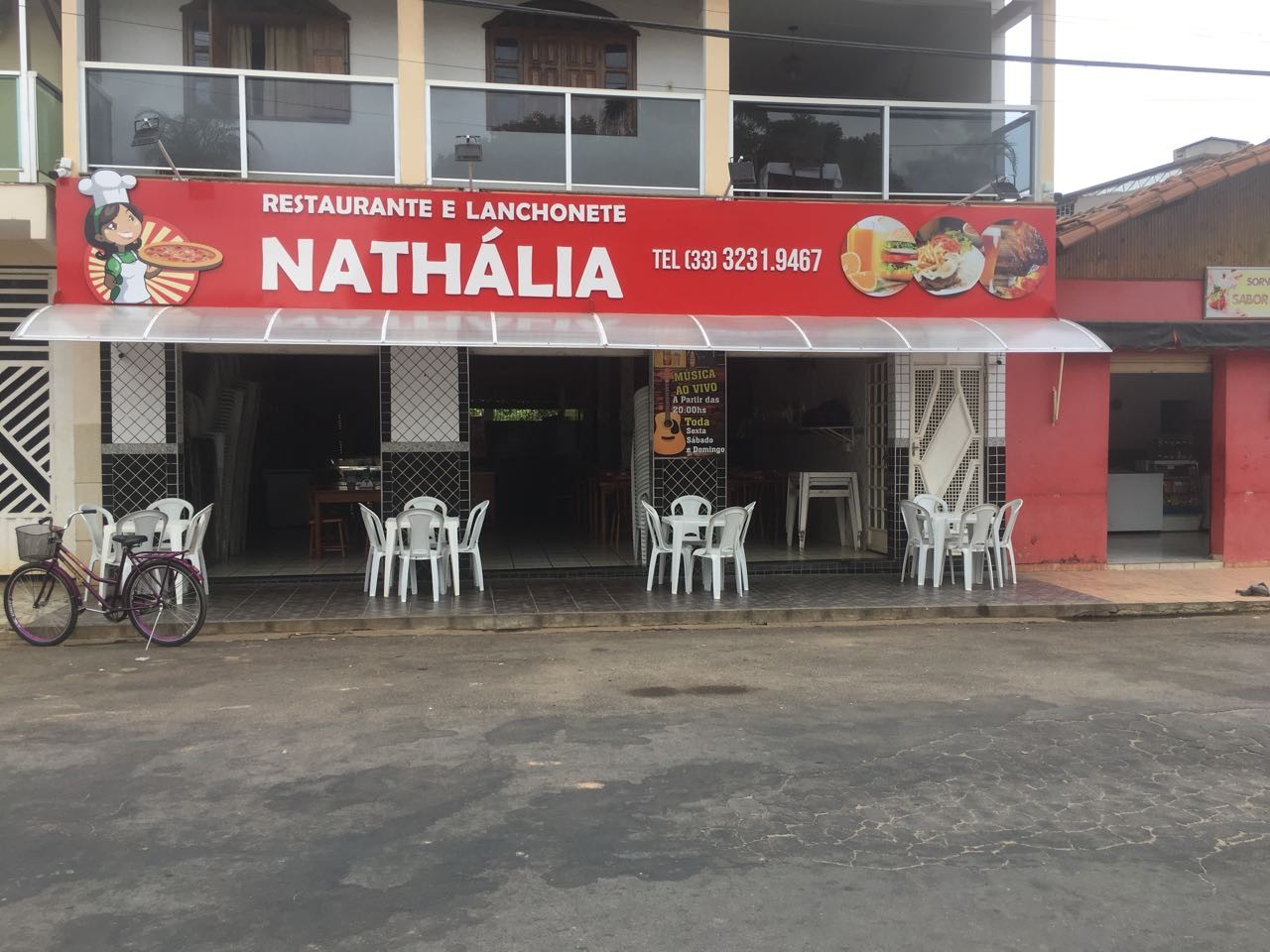 Pousada, restaurante  e lanchonete Natália