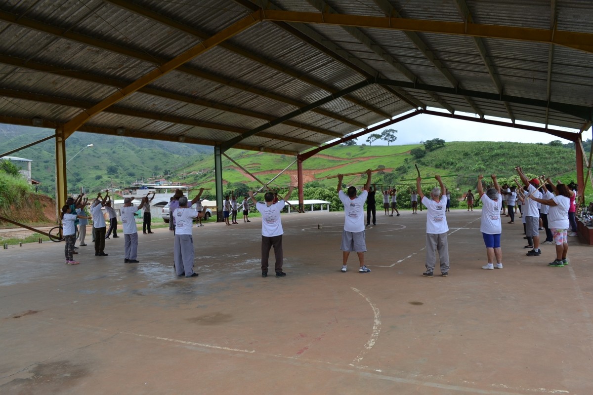 Quadra Poliesportiva Municipal de Alvarenga