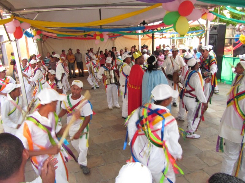 Grupo de congada e moçambique 