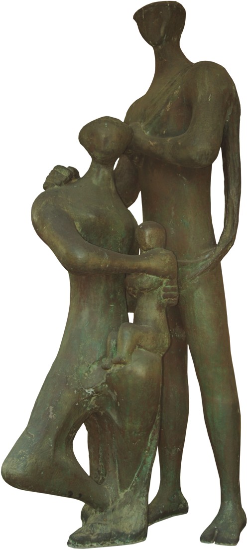 Escultura "A Família"