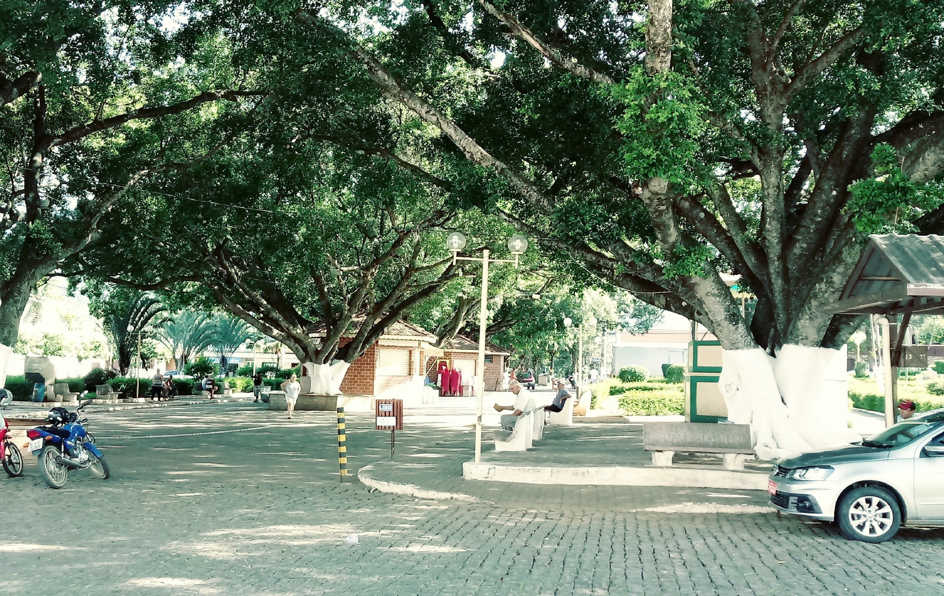 Praça caboclo Teixeira