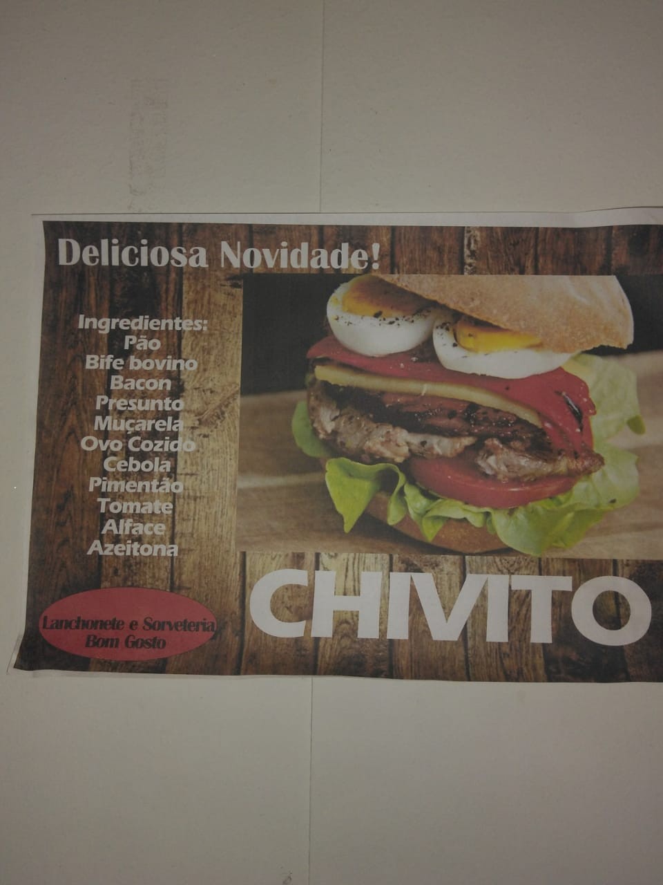 Lanchonete Bom Gosto 