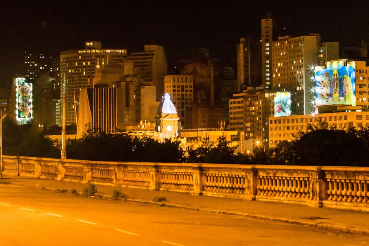 Mirante de Arte Urbana da rua Sapucaí 