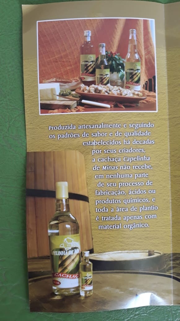 CACHAÇA CAPELINHA DE MINAS