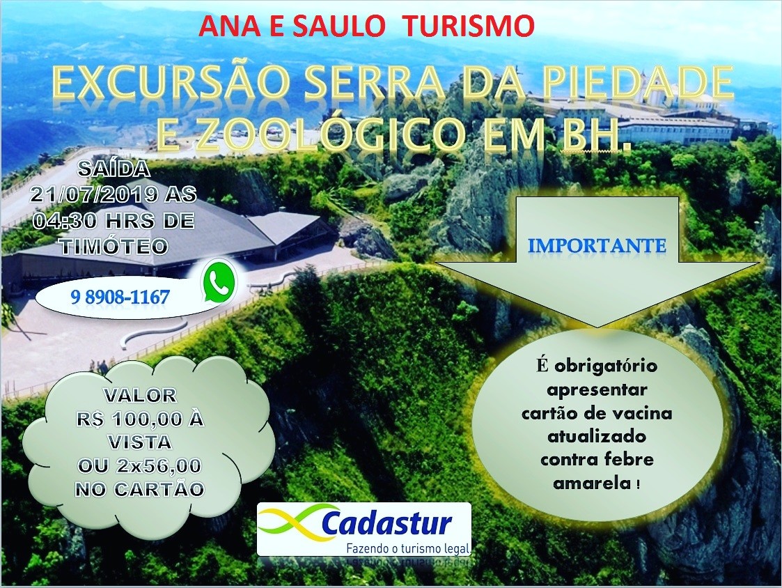 ana e saulo turismo