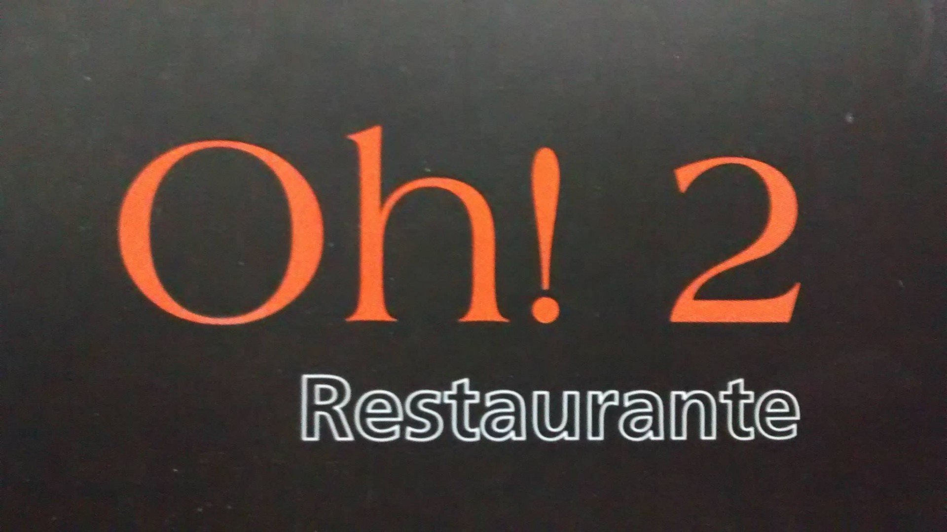 Oh! 2 - Restaurante E Bar