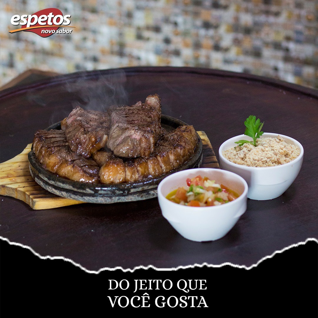  Espetos Novo Sabor