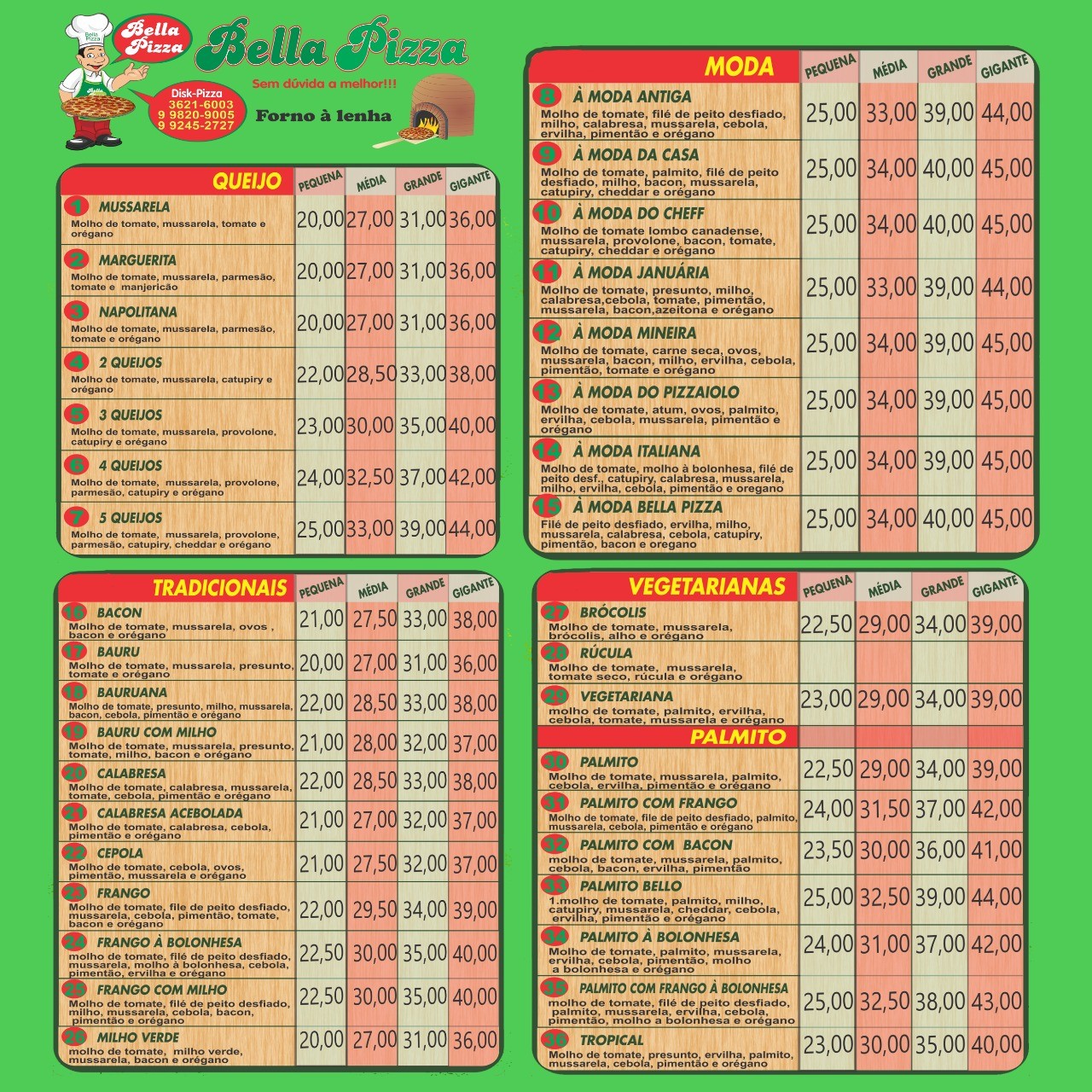 Pizzaria Bella Pizza