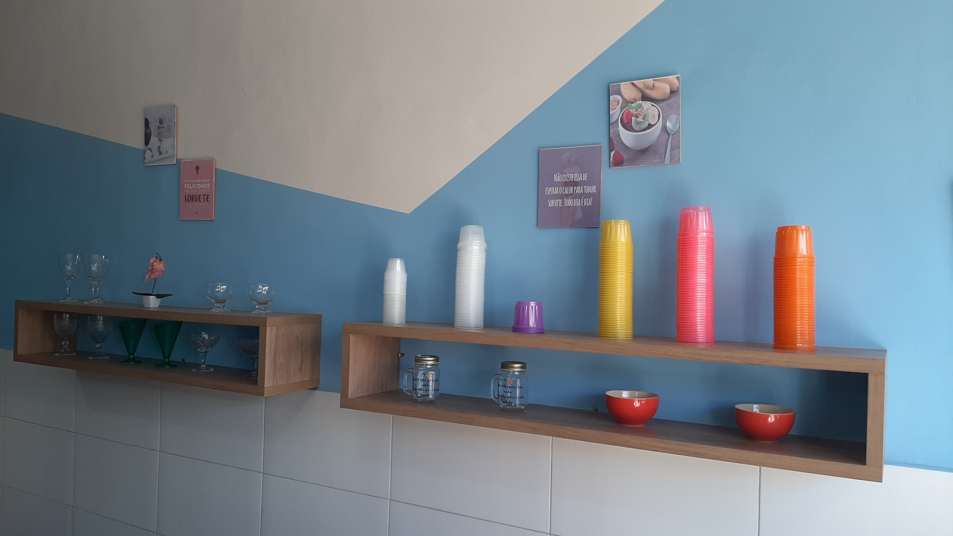 Sorveteria e lanchonete Saborosa