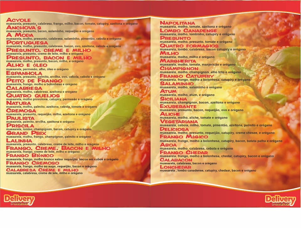 DELIVERY PIZZARIA