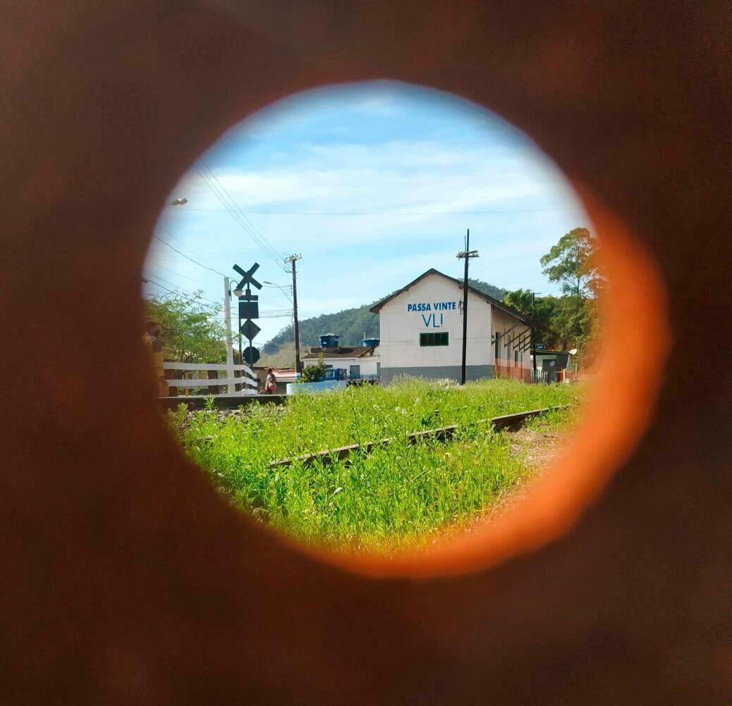 Prédio da Estação Ferroviária de Passa Vinte