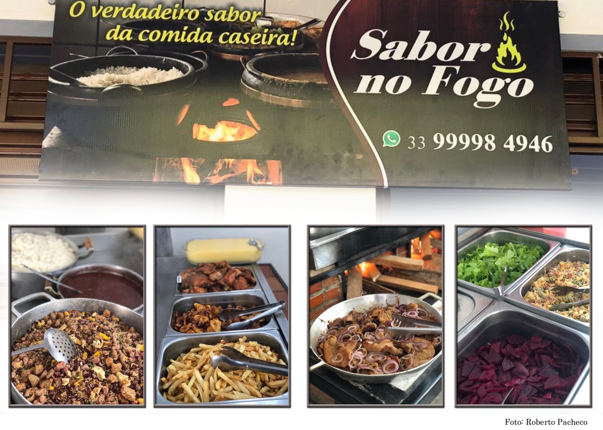 sabor no fogo 