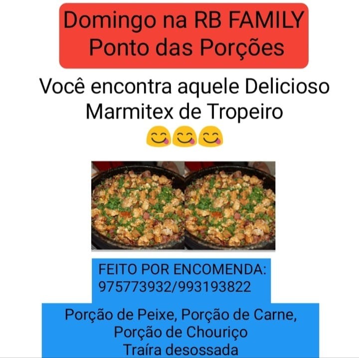 RB FAMILY ponto da porção 