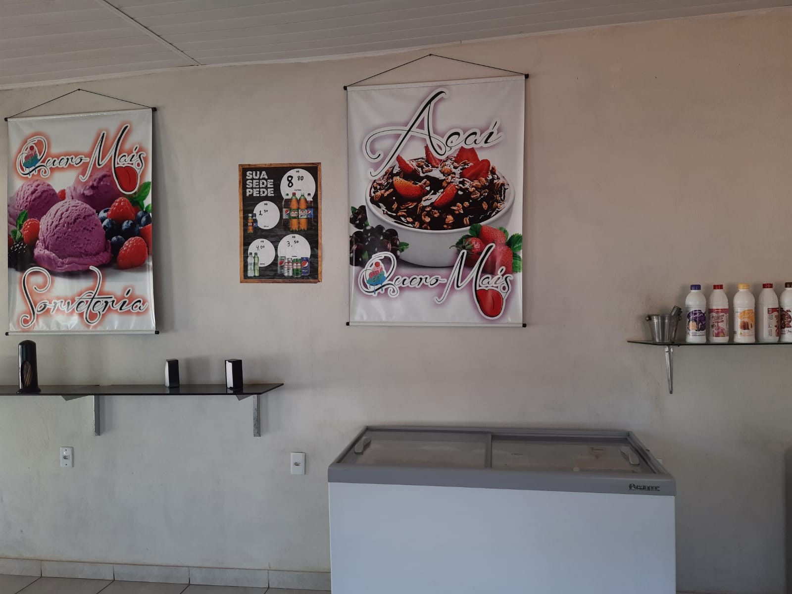 SORVETERIA E PIZZARIA QUERO MAIS