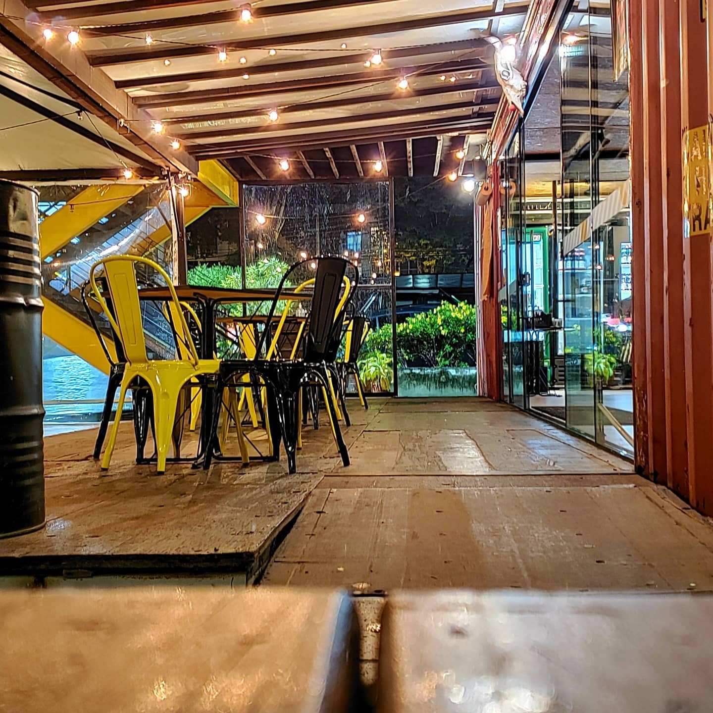 Experimental Container Bar