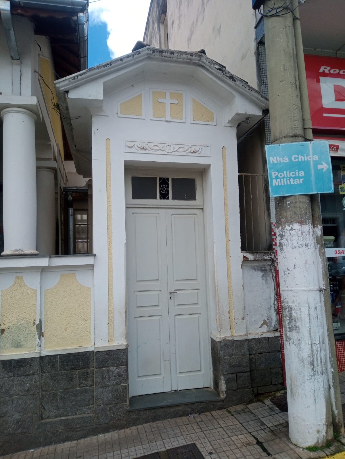 Capela dos Passos em frente a Praça Monsenhor Marcos