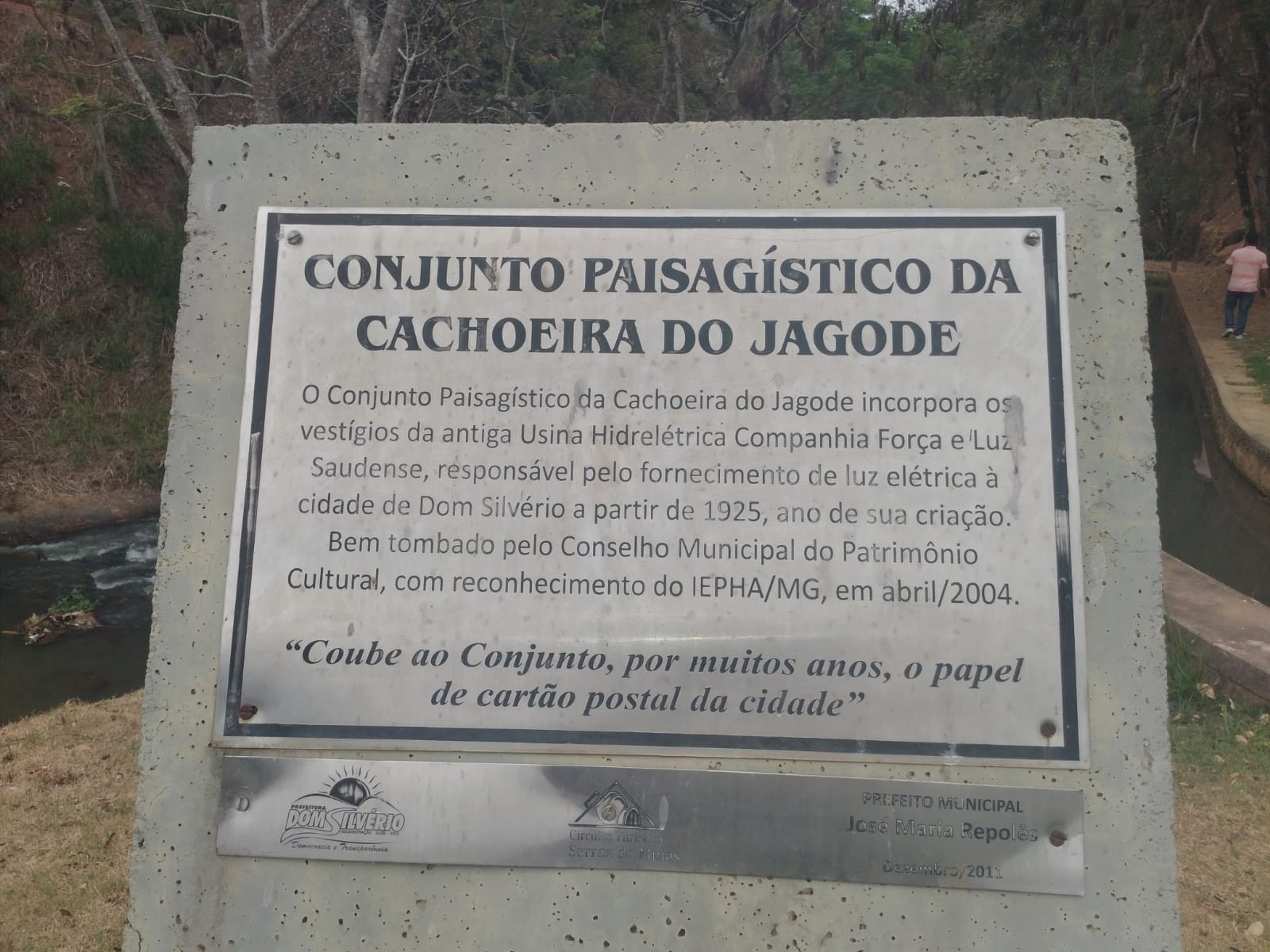 Conjunto Paisagístico Cachoeira do Jagode