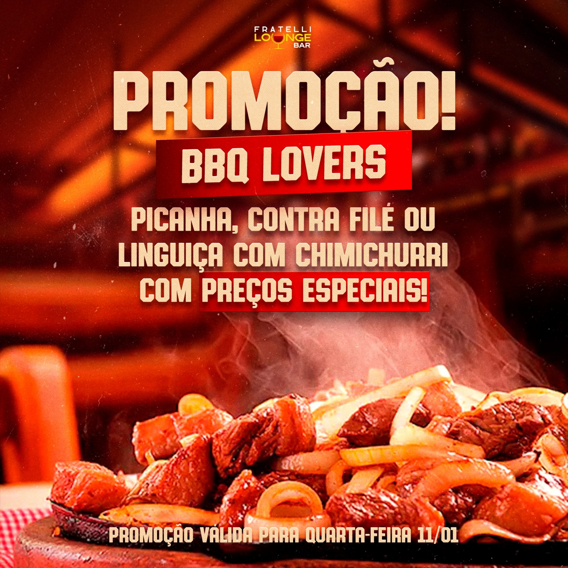 Frateli Lounge Bar - Circuito Gastronômico dos Jardins (América, Eldorado e Hortênsias)