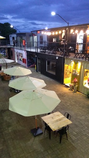 Villa Container - Circuito Gastronômico da Av Dep Renato Azeredo - Pça da Alimentação