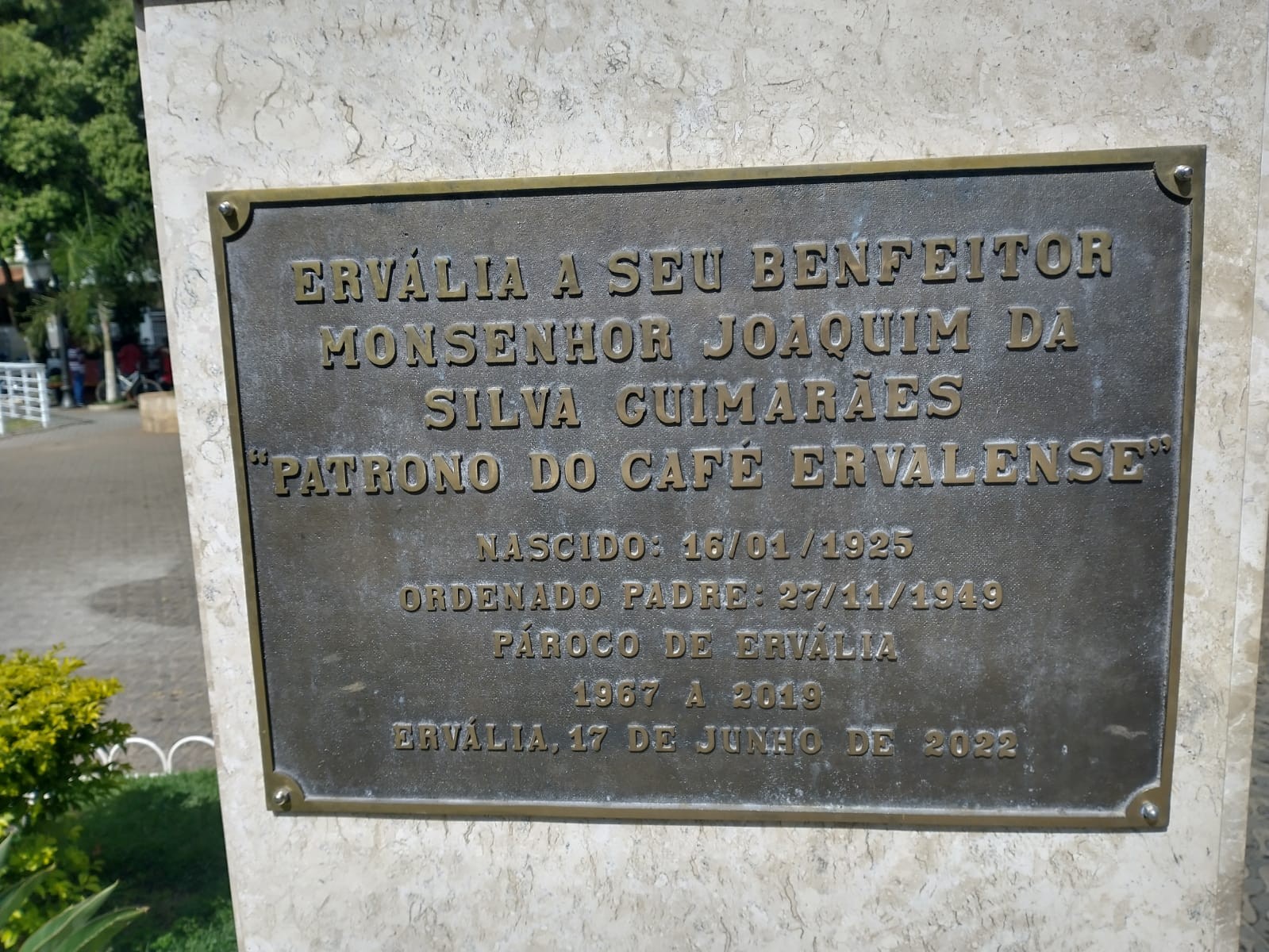 Estátua Monsenhor Joaquim 