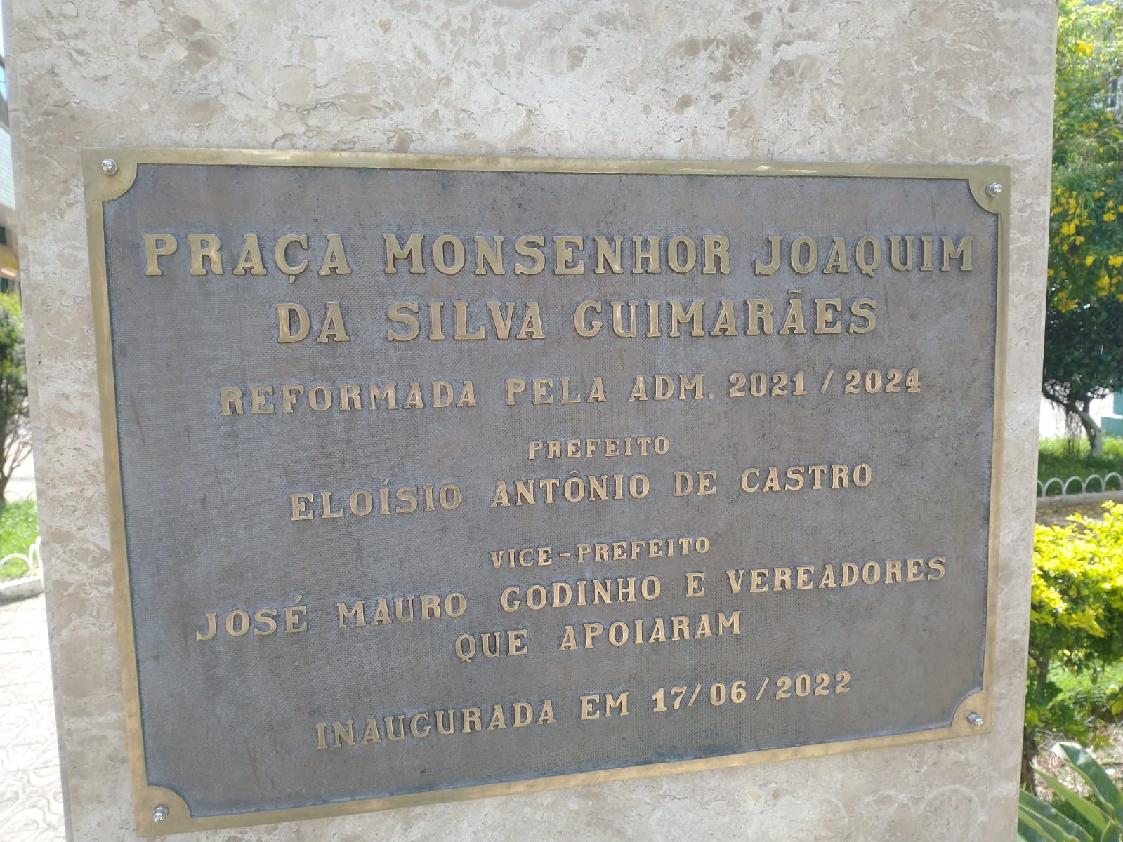 Estátua Monsenhor Joaquim 