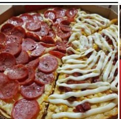 PIZZA  EM PEDAÇOS 