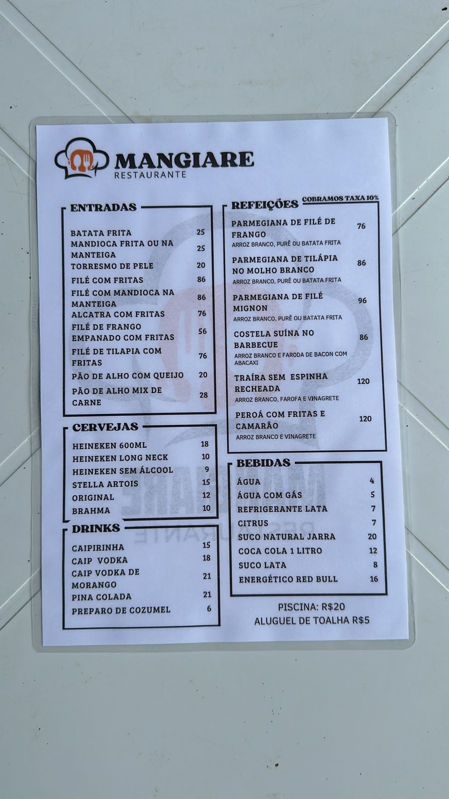 Mangiare Restaurante 