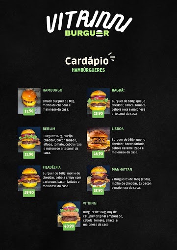 Vitrinni Burguer Hamburgueria