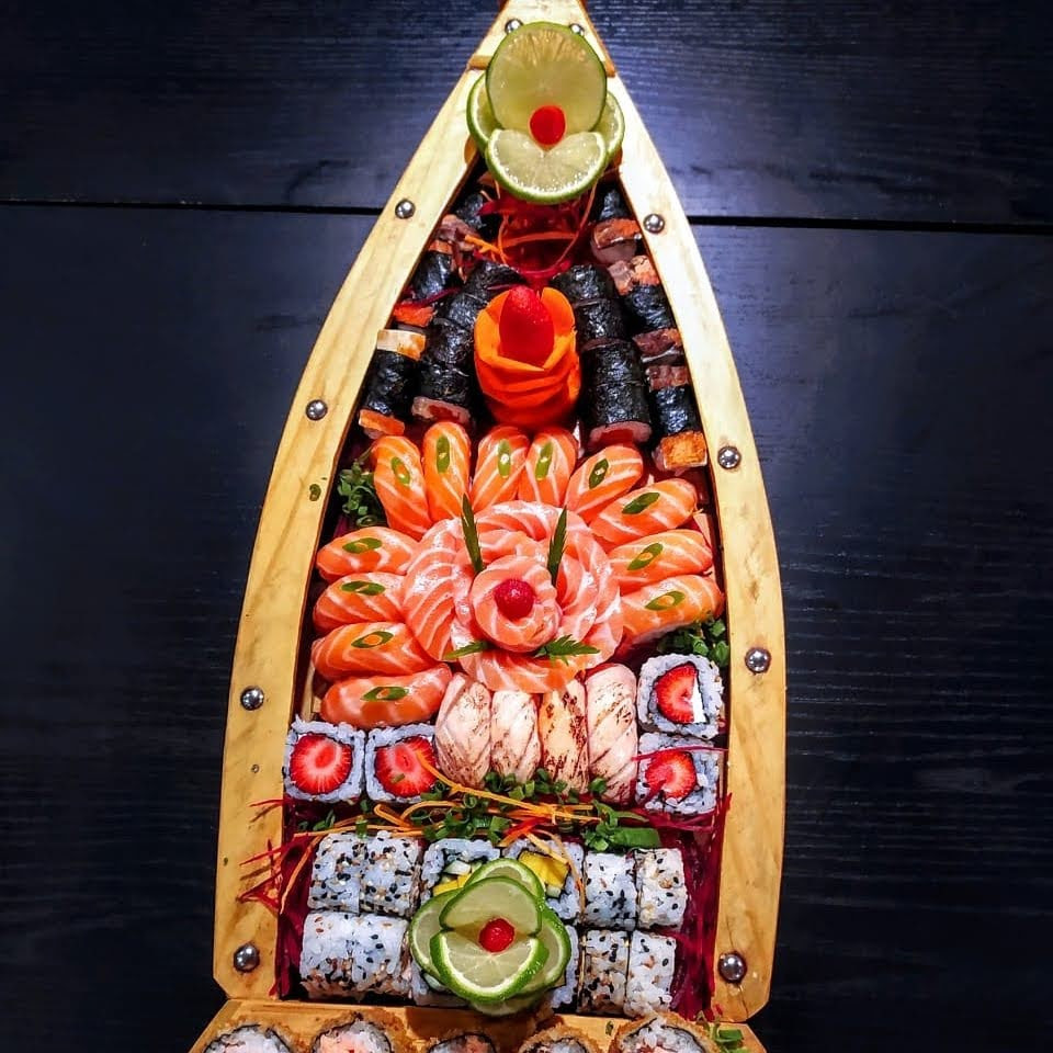 Sushi e Burguer