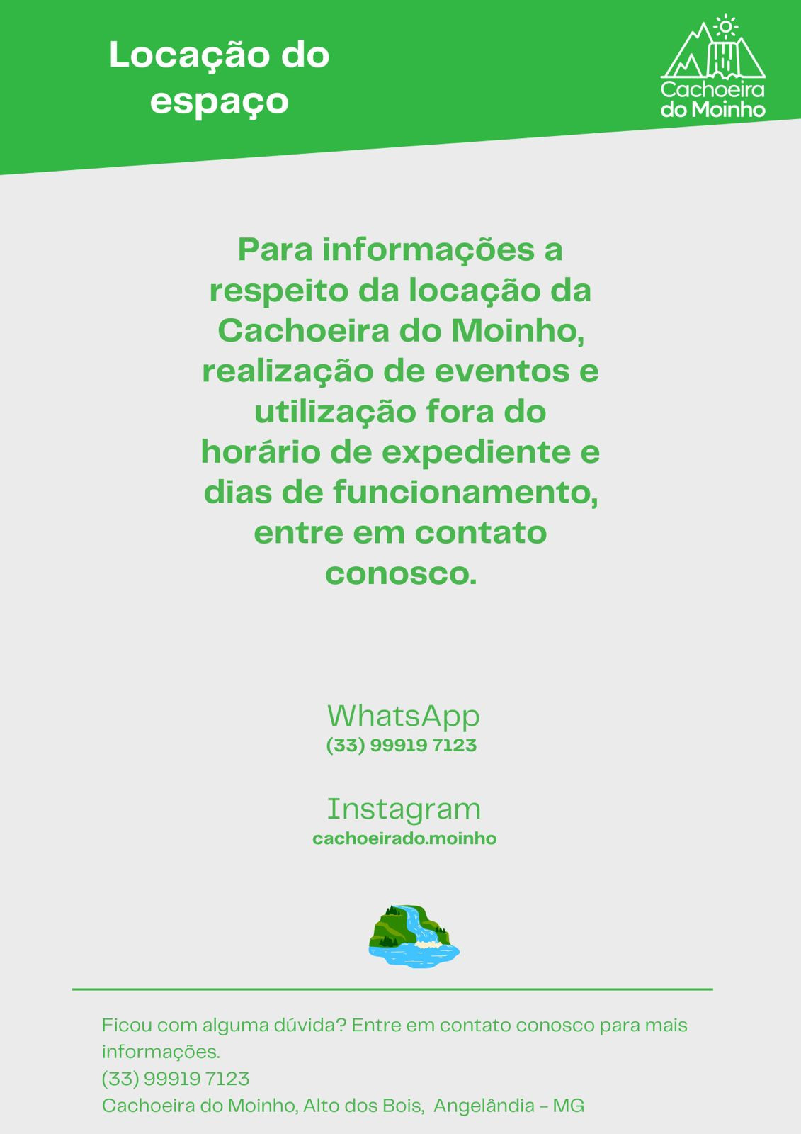 Cachoeira do Moinho