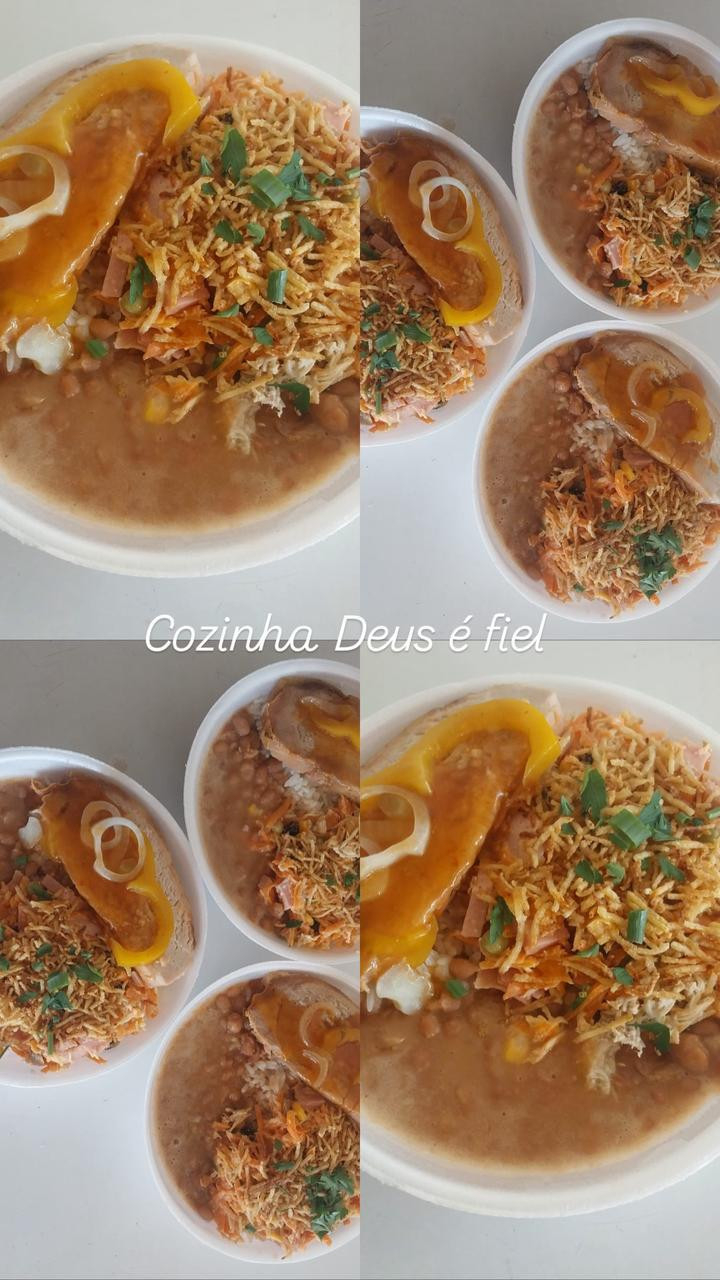 Cozinha Deus é Fiel