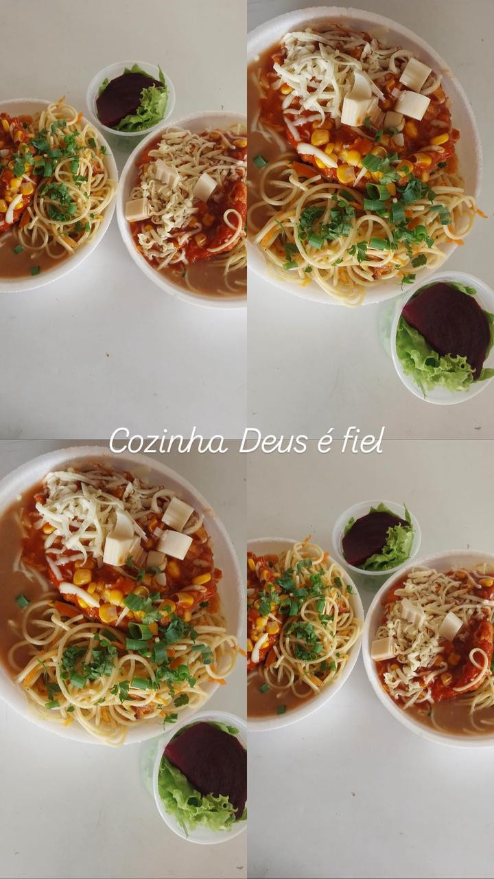 Cozinha Deus é Fiel