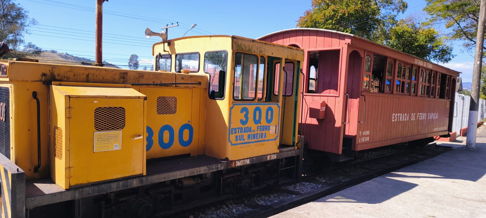 TRENZINHO (ANTIGA ESTAÇÃO DE TREM DE PIRANGUINHO)