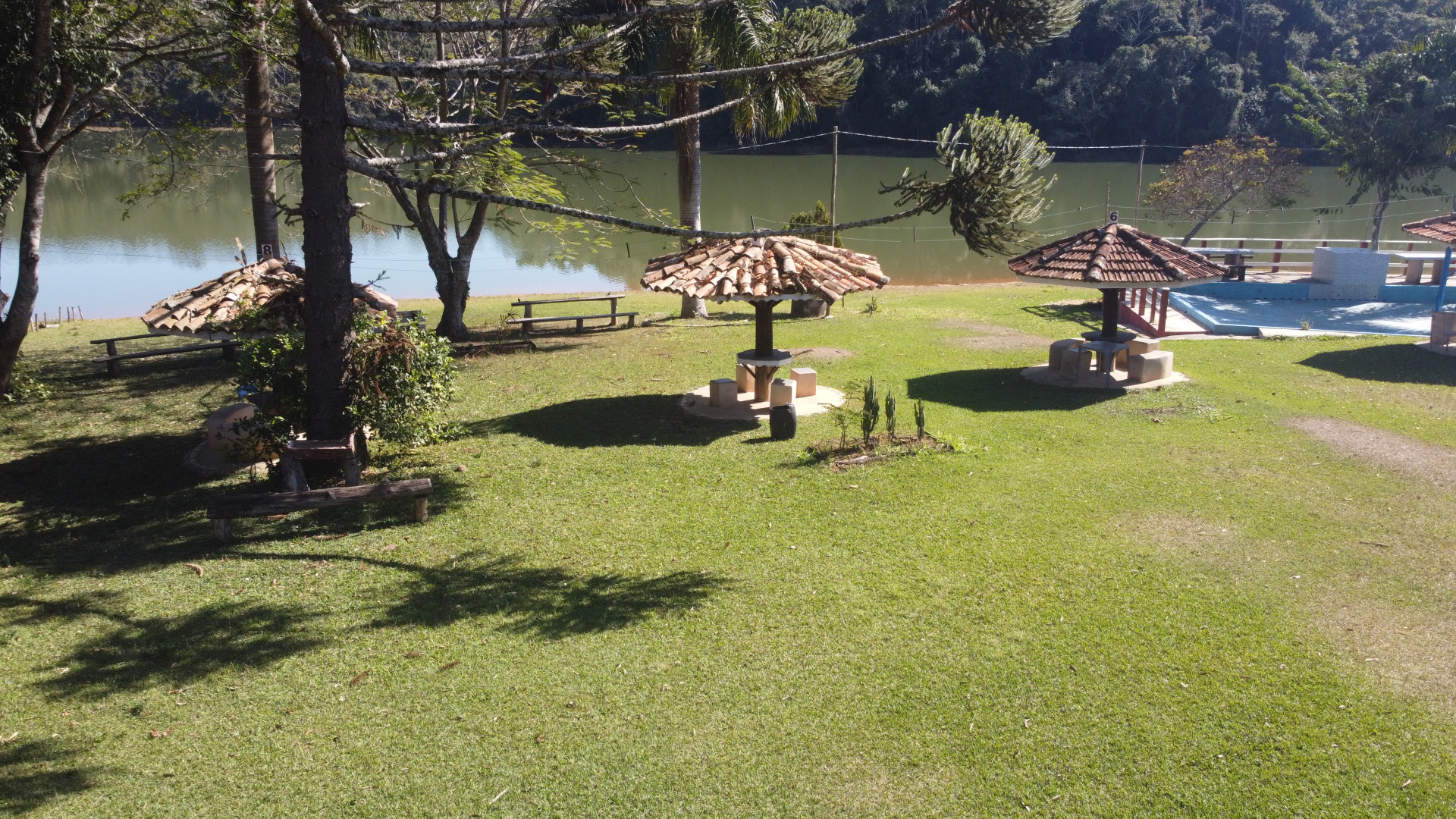 Lago e Comporta da Barragem 