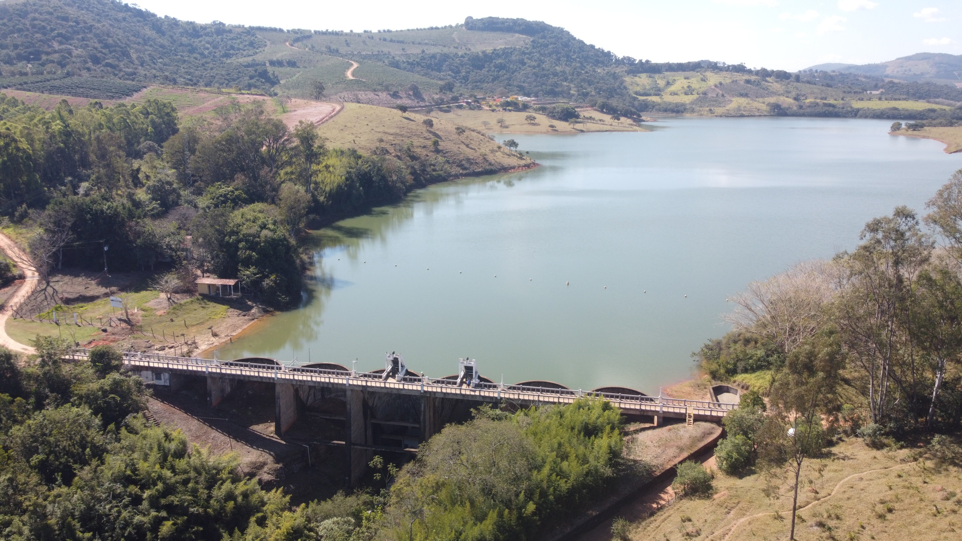 Lago e Comporta da Barragem 