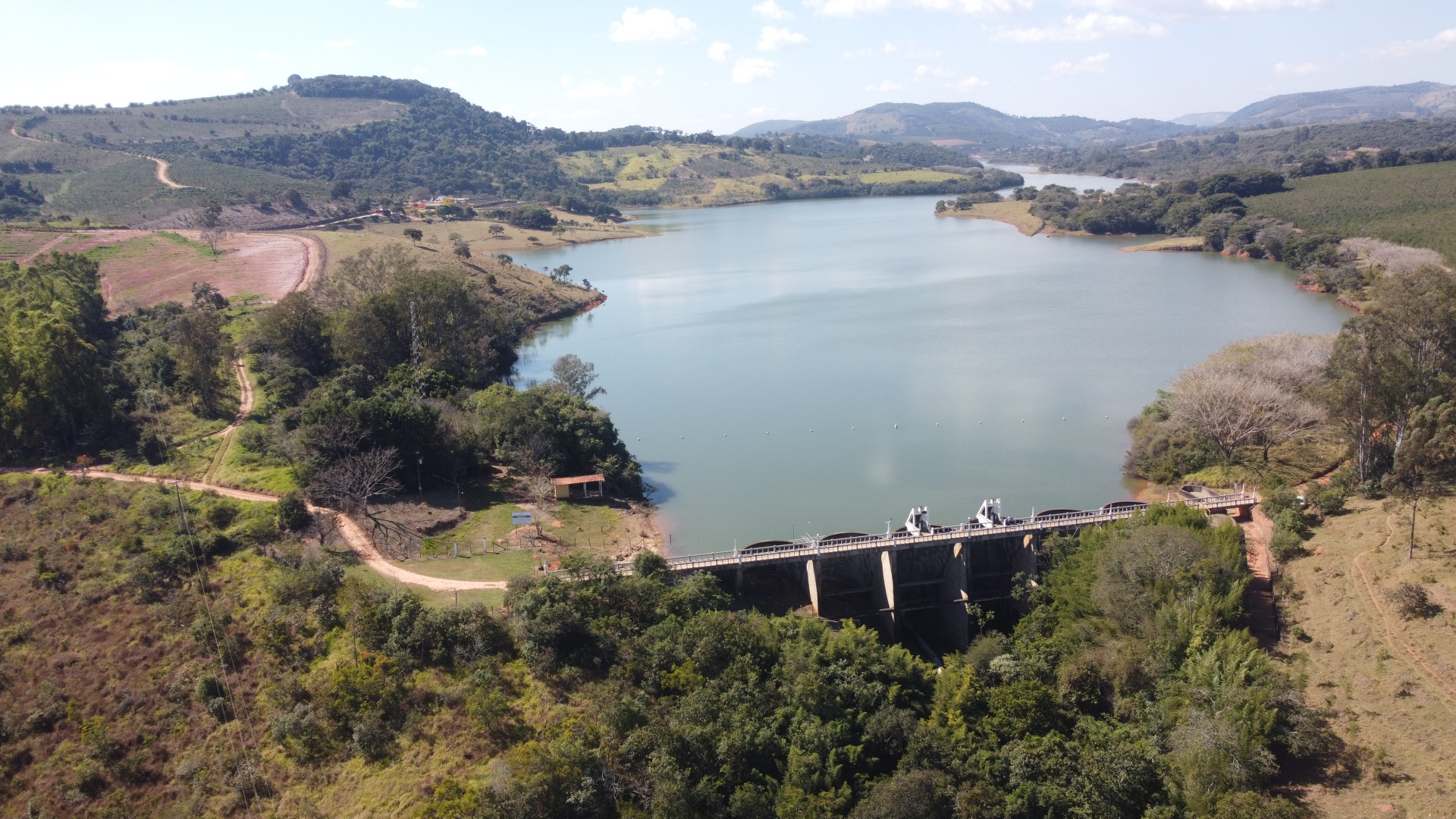 Lago e Comporta da Barragem 