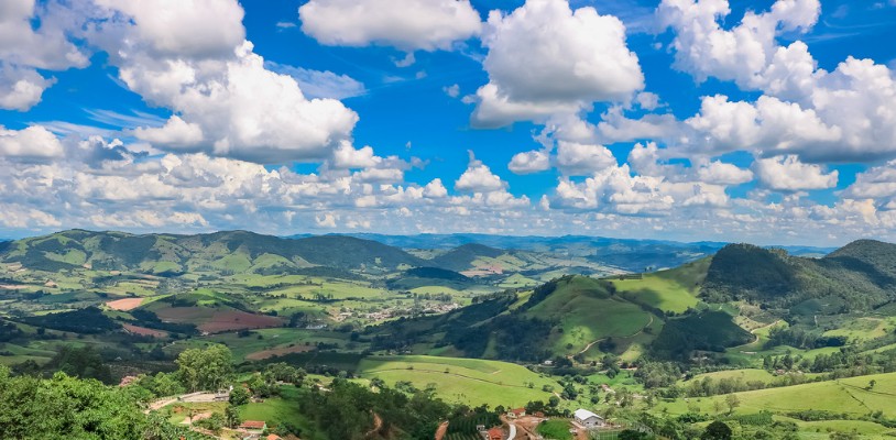 Cidades na Serra da Mantiqueira